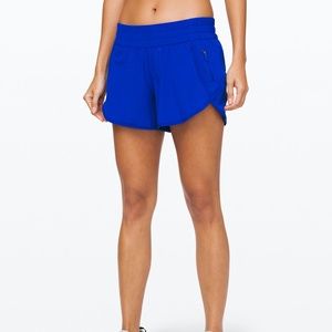 Tracker Low-Rise Lined Short 4" Online Lululemon Jet STREAM Blue